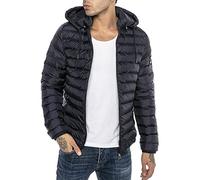 RED BRIDGE Chaqueta acolchada para Hombre Bomber de Entretiempo Lightweight Bubble Azul M
