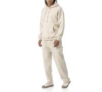 RED BRIDGE Conjunto de chándal con capucha y pantalones de chándal - Sudadero de corte holgado, Beige M