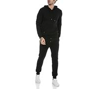 RED BRIDGE Conjunto deportivo para hombre Chándales Pantalón Suéter Set Negro L