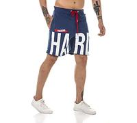 RED BRIDGE Pantalón Corto Casual de Verano para Hombre Impresión Bermuda Shorts