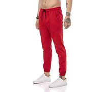 RED BRIDGE Pantalón para Hombre Joggers Chino-Pants Básicos Rojo XL