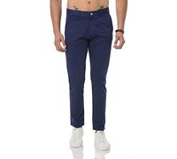 RED BRIDGE Pantalones para Hombre de Algodón Casual Elegantes Azul W34 L32