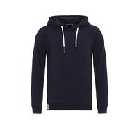 RED BRIDGE Sudadera con Capucha para Hombres Suéter Jersey Algodón Premium Basic Real Oversize Azul S