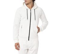 Red Bridge - Sudadera con capucha y cremallera para hombre, crudo, S