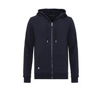 RED BRIDGE Sudadera Deportiva Unicolor para Hombre Suéter con Capucha y Cremallera Premium Basic