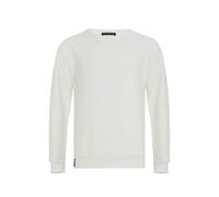 RED BRIDGE Sudadera para Hombres Suéter Jersey Algodón Premium Basic Real Oversize Blanco M