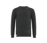 RED BRIDGE Sudadera para Hombres Suéter Jersey Algodón Premium Basic Real Oversize Gris Oscuro S