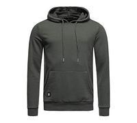 RED BRIDGE Sudadera Unicolor con Capucha de algodón para Hombre Verde