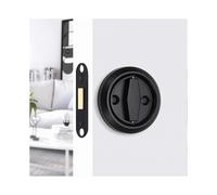 (Red Bronze) 2pcs 304 Stainless Steel Fire Proof Rustproof Anti-theft Hidden Door Handles Doorknobs For Sliding Door
