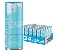 Red Bull Bebida Energética, Ice Vanilla y berry sugarfree 24x250ml | contiene cafeína, taurina, vitaminas B, edulcorantes y agua, 250 ml, pack de 24 latas