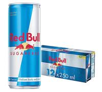 Red Bull Bebida energética sin azúcar, 12 x 250ml