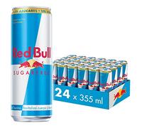 Red Bull Bebida Energética Sugarfree, Clásico, Sin Azúcar, 24 x 355ml