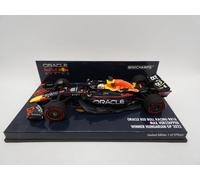 Red Bull Carreras RB18 Máx Verstappen #1 Winner Húngaro Gp 2022 MINICHAMPS 1/43