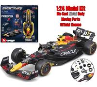 Red Bull F1 Rb19 - Max Verstappen Con Casco - Model Kit 1:24 Model Kit Bburago