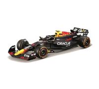 RED BULL F1 RB19 TEAM ORACLE RED BULL RACING N 11 4th AUSTIN USA GP 2023 SERGIO PEREZ - WITH PILOT AND SHOWCASE MATT BLUE