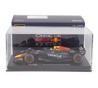 Bburago 1:43 2024 Race Oracle Red Bull RB20 con casco, Verstappen #1