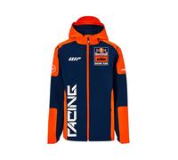 Red Bull - KTM Replica Team Chaqueta Hardshell - Transpirable, Cortaviento, Impermeable - Hombres - M - Azul/Naranja