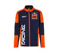 Red Bull - KTM Replica Team Chaqueta Softshell - Merchandising Oficial, Espíritu de Carreras - Hombres - M - Azul/Naranja