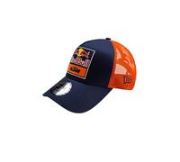 Red Bull - New Era KTM Replica Team Trucker Cap - Talla única - Diseño del Equipo de Carreras