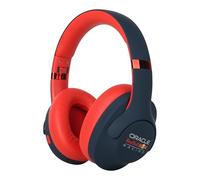 Red Bull Racing - Auriculares Bluetooth RB-HP130 con Controlador de 40 mm, USB-C, batería de 11 h, Puerto AUX, Plegable, inalámbrico, con micrófono para música, Juegos, Llamadas telefónicas, Viajes y