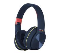 Red Bull Racing - Auriculares Bluetooth RB-HP160 con Controlador de 40 mm, batería de 18 Horas, USB-C, Tarjeta TF y línea de Entrada, Plegable, inalámbricos, con micrófono para música, juegos o viajes