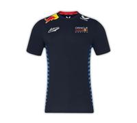 Red Bull Racing F1 - Camiseta para hombre Sergio Checo Pérez 2024, Noche estrellada, Large