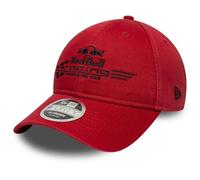 New Era Gorra Red Bull Racing F1 Team colección 2026 — lavado, logotipo, ajustable, rojo/negro