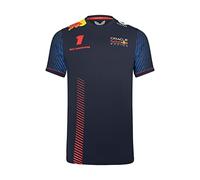 Red Bull Racing F1 Team MAX Verstappen 1 Fórmula Camiseta Oficial Fórmula 1 - Azul - S