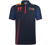 Red Bull Racing F1 Team Sergio Pérez 11 Fórmula Polo Fórmula 1 Oficial - Azul - M