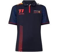 Red Bull Racing F1 Team Sergio Perez 11 Formula Polo Infantil Formula 1 Oficial - Azul - 14 Años