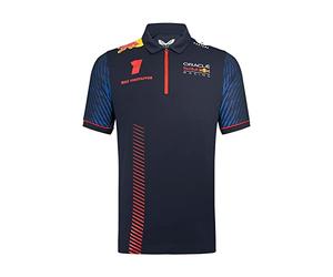 Red Bull Racing Formula One Team - Producto Oficial de Fórmula 1 2023 - Réplica de MAX Verstappen Driver Team Polo de Manga Corta - Night Sky - Hombre, Cielo Nocturno, XL