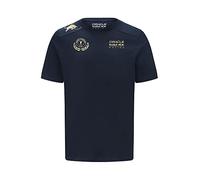 Red Bull Racing Oracle x Puma - Camiseta del Campeón del Mundo 2022 MAX Verstappen - Azul Marino - Hombre - M