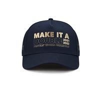 Red Bull Racing Oracle x Puma - Gorra de campeón del Mundo 2022 de MAX Verstappen - Azul Marino - Unisex - Talla única