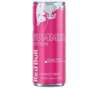 Red Bull Racing Peach 250 ml | Bebida energética afrutada edición de verano | Sabor a melocotón | Bebida energética con cafeína, taurina y vitaminas B para obtener energía y concentración