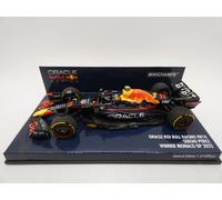 Red Bull Racing RB18 Sergio Pérez #11 Ganador Mónaco GP 2022 Minichamps 1/43 F1
