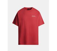 Red Bull Racing Camiseta gráfica de hombre algodón 100% estampado en la espalda. Blanco 2XL