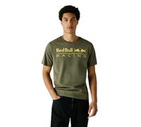 Red Bull Racing X Pepe Jeans Camiseta para Hombre con Logotipo del Equipo, Verde (Verde Militar), S, Verde (Verde Militar), S