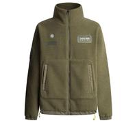 Red Bull Racing X Pepe Jeans Explorer - Sudadera de Forro Polar para Hombre, Color Verde (Verde Militar), Talla L, Verde (Verde Militar), L