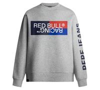 Red Bull Racing X Pepe Jeans RBR Colour Block Graphic Crew Sudadera, Grey (Marl Grey), L para Hombre