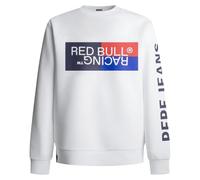 Red Bull Racing X Pepe Jeans RBR Colour Block Graphic Crew Sudadera, White (White), M para Hombre