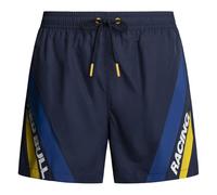 Red Bull Racing X Pepe Jeans RBR Lines Print Pantalones Cortos, Azul (Azul Marino), XL para Hombre