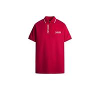 Red Bull Racing X Pepe Jeans RBR Sports Zip Placket Polo, Polo Hombre, Red (Mars Red),