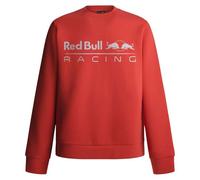 Red Bull Racing X Pepe Jeans RBR Team Logo Crew, Sudadera Hombre, Red (Mars Red),