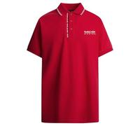 Red Bull Racing Polo de hombre algodón piqué cuello con ribete. Rojo XL