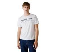 Red Bull Racing X Pepe Jeans Team Logo tee Camiseta, Blanco (Blanco), L para Hombre
