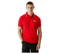 Red Bull Racing X Pepe Jeans Tipped Logo Polo, Rojo (Rojo Marte), L para Hombre