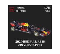 (RED BULL RB16 33) 1:43 2022 RB18 Max Modelo de coche a escala Red Bull Racing Ferrari Alfa Romeo Mclaren