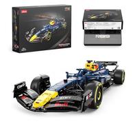 Red Bull RB19 Kit de modelo a escala 1:8 con 2509 piezas, etiquetas de bricolaje, volante funcional y techo de apertura