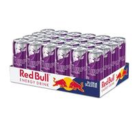 Red Bull Skogsbär Energidryck Energy Drink - Bebida (edición morada, incluye 6 depósitos, 24 x 250 ml)