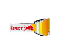 Red Bull Spect Eyewear - Máscaras de esquí - Park White - Brown With Red Mirror - Blanco Blanco one size